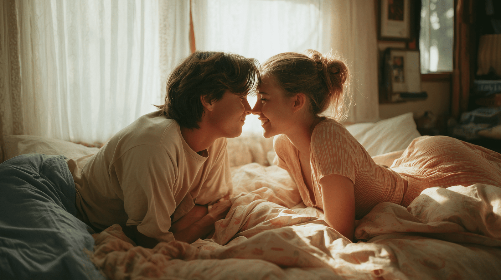 christians0417 A cozy softly lit bedroom in pastel tones cinema 58e4de66 ede8 4f0b 8ed8 a5c9b097f191 scaled
